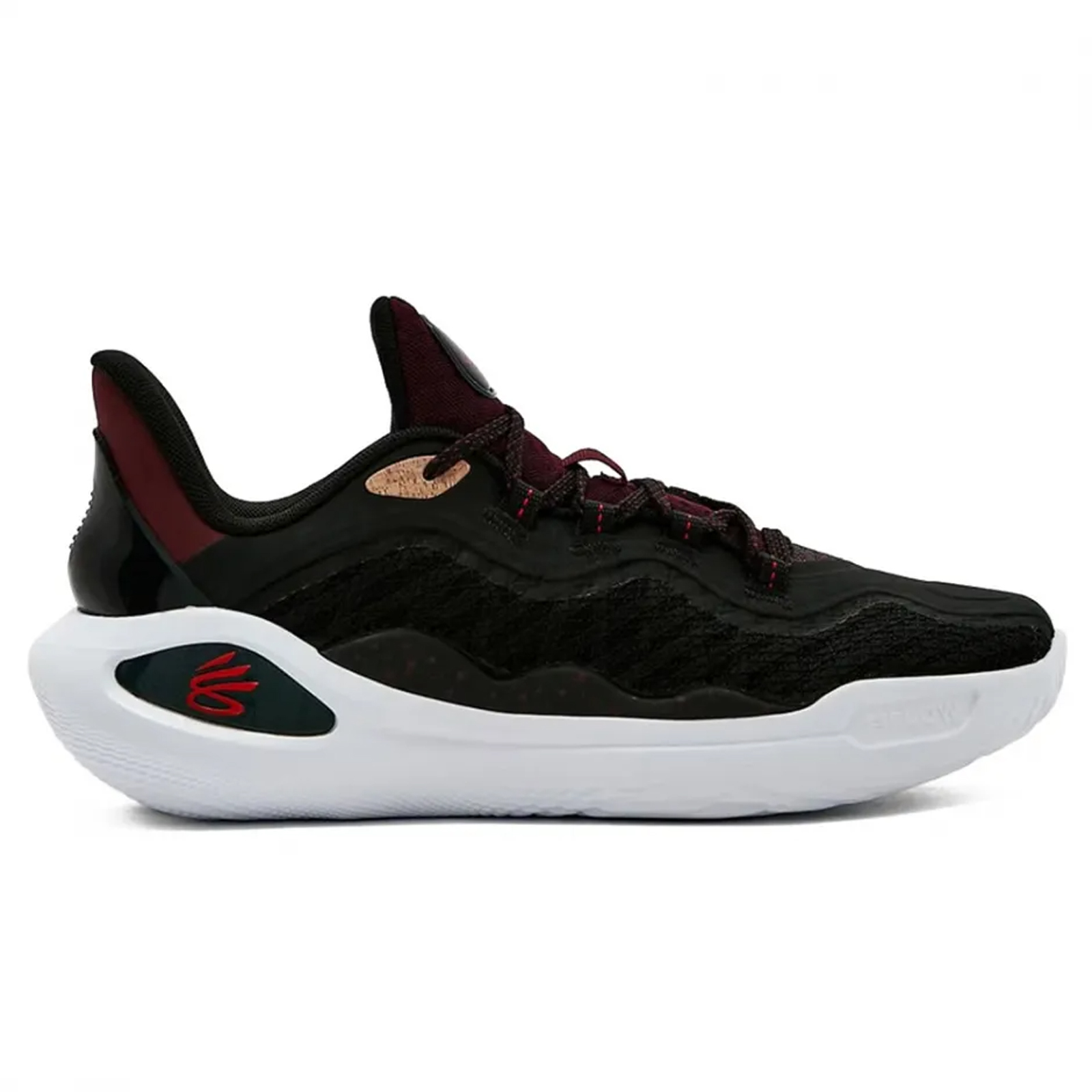 Under Armour - 3026616 CURRY 11 DC - Black/Jet Gray/Red Ανδρικά > Παπούτσια > Αθλητικά > Παπούτσι Mid Cut
