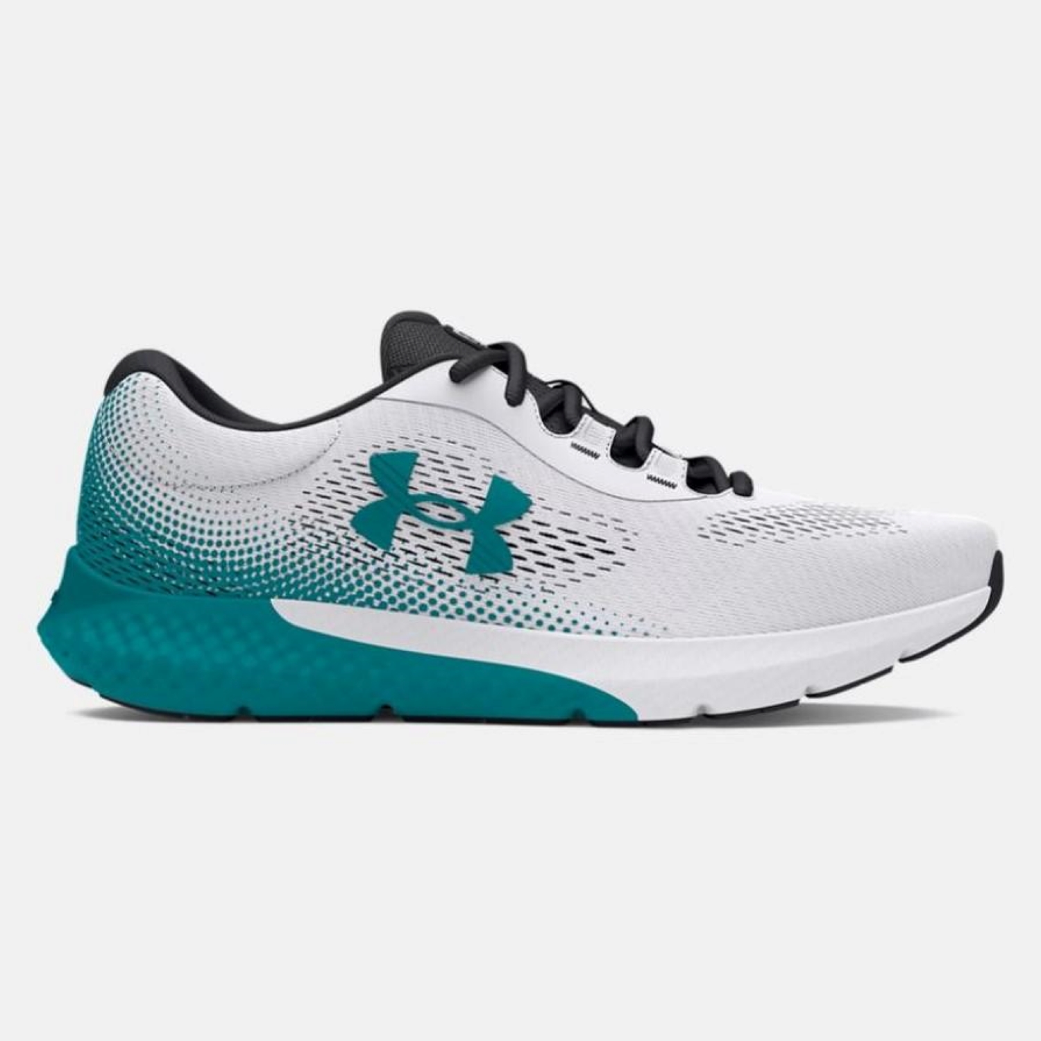 Under Armour - 3026998 UA CHARGED ROGUE 4 - White/Circuit Teal/Circuit Teal Ανδρικά > Παπούτσια > Αθλητικά > Παπούτσι Low Cut