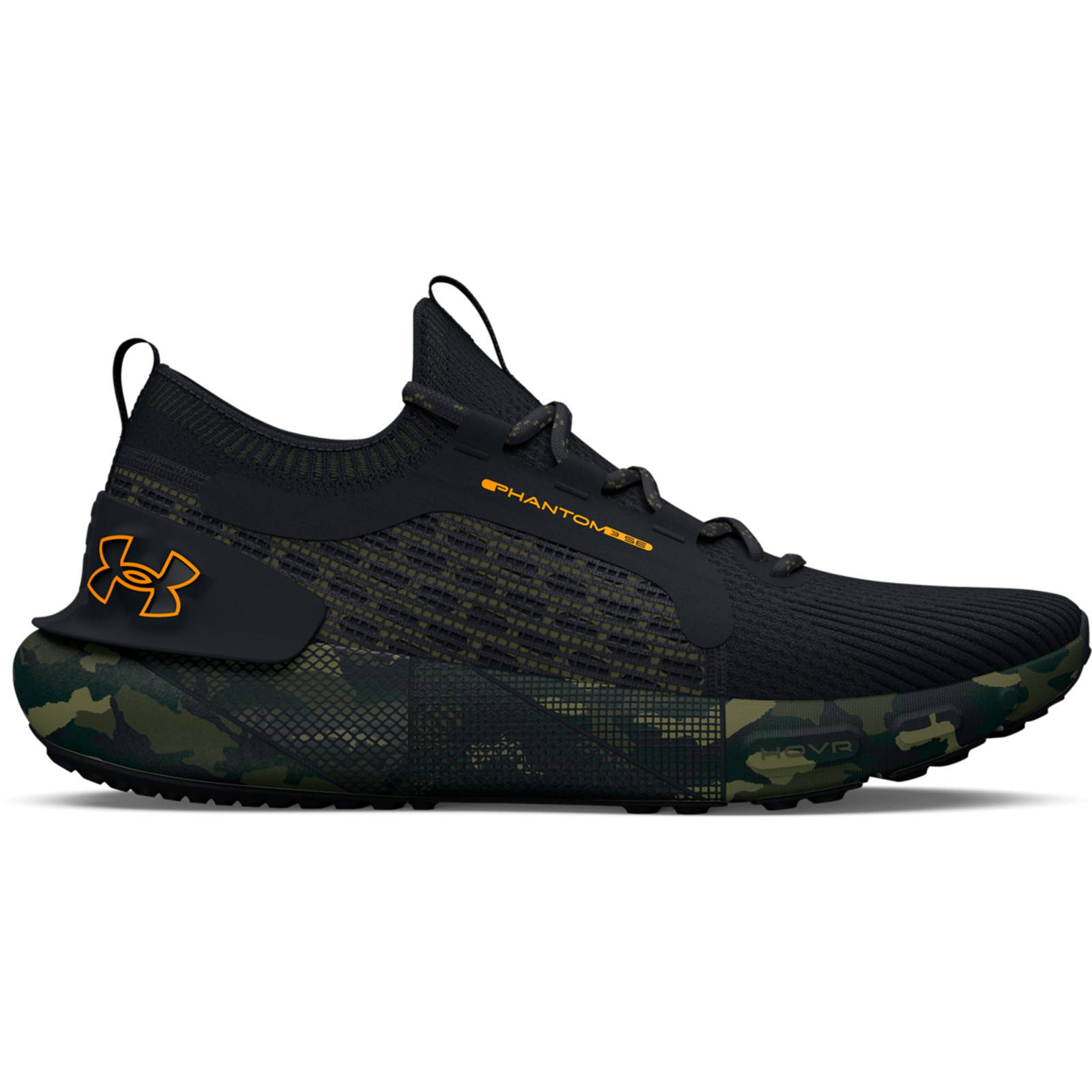 Under Armour – 3027287 UA U HOVR PHANTOM 3 SE PRNT – Black/Marine OD Green/Formula Orange