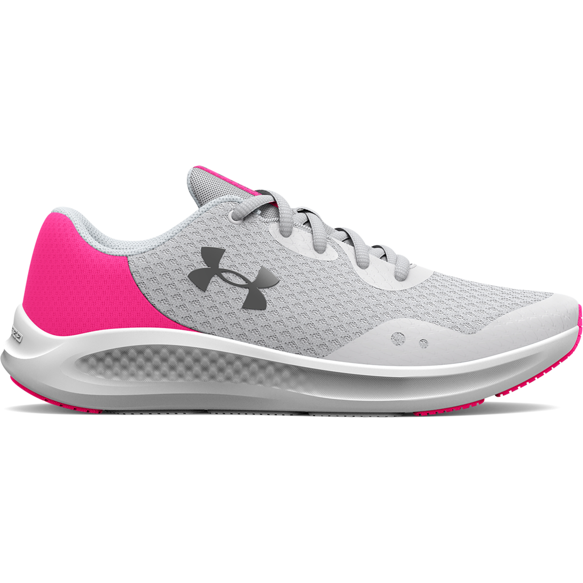 Under Armour - 3025011 Girls' Grade School UA Charged Pursuit 3 Running Shoes - 100/G3F1