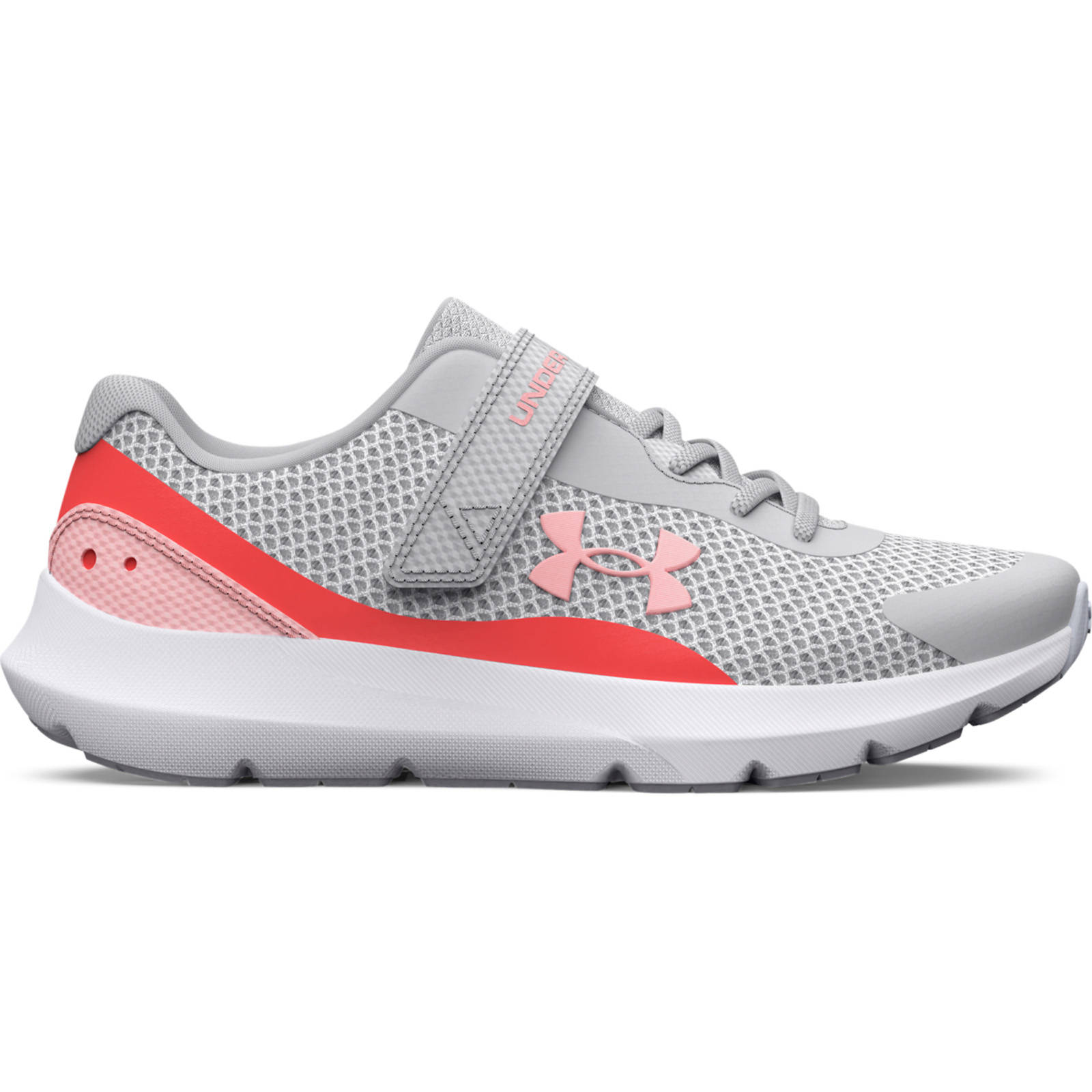 Under Armour - 3025014 Girls' Pre-School UA Surge 3 AC Running Shoes - 106/G3G3