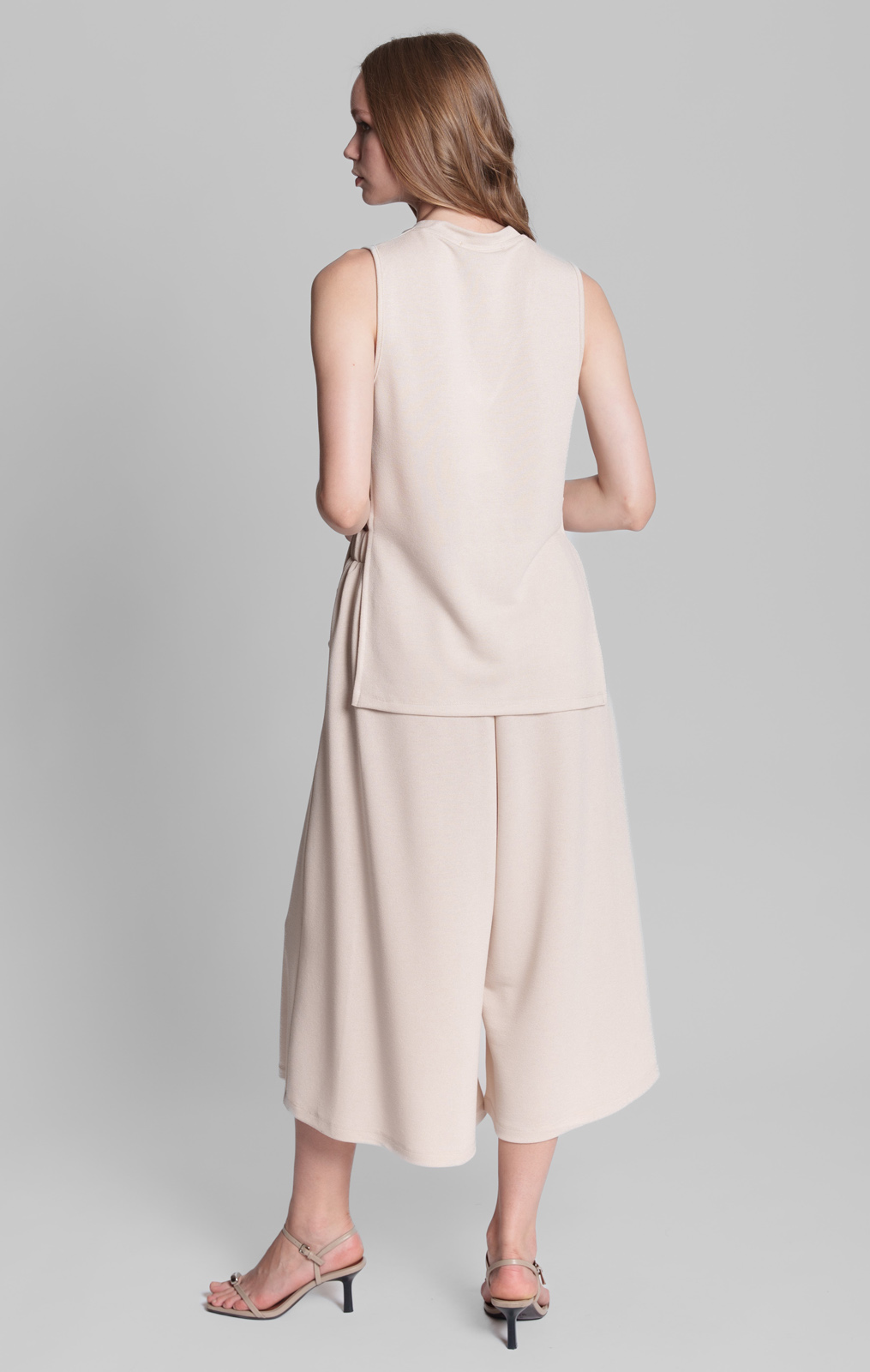 Collectiva Noir - LIVIA PANTS - BEIGE φωτογραφία