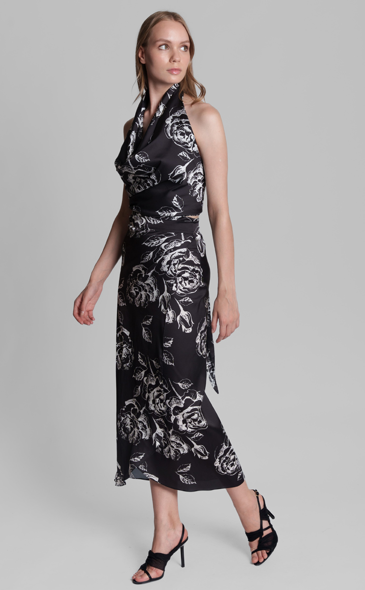 Collectiva Noir - ADIOPE P SKIRT - BLACK φωτογραφία