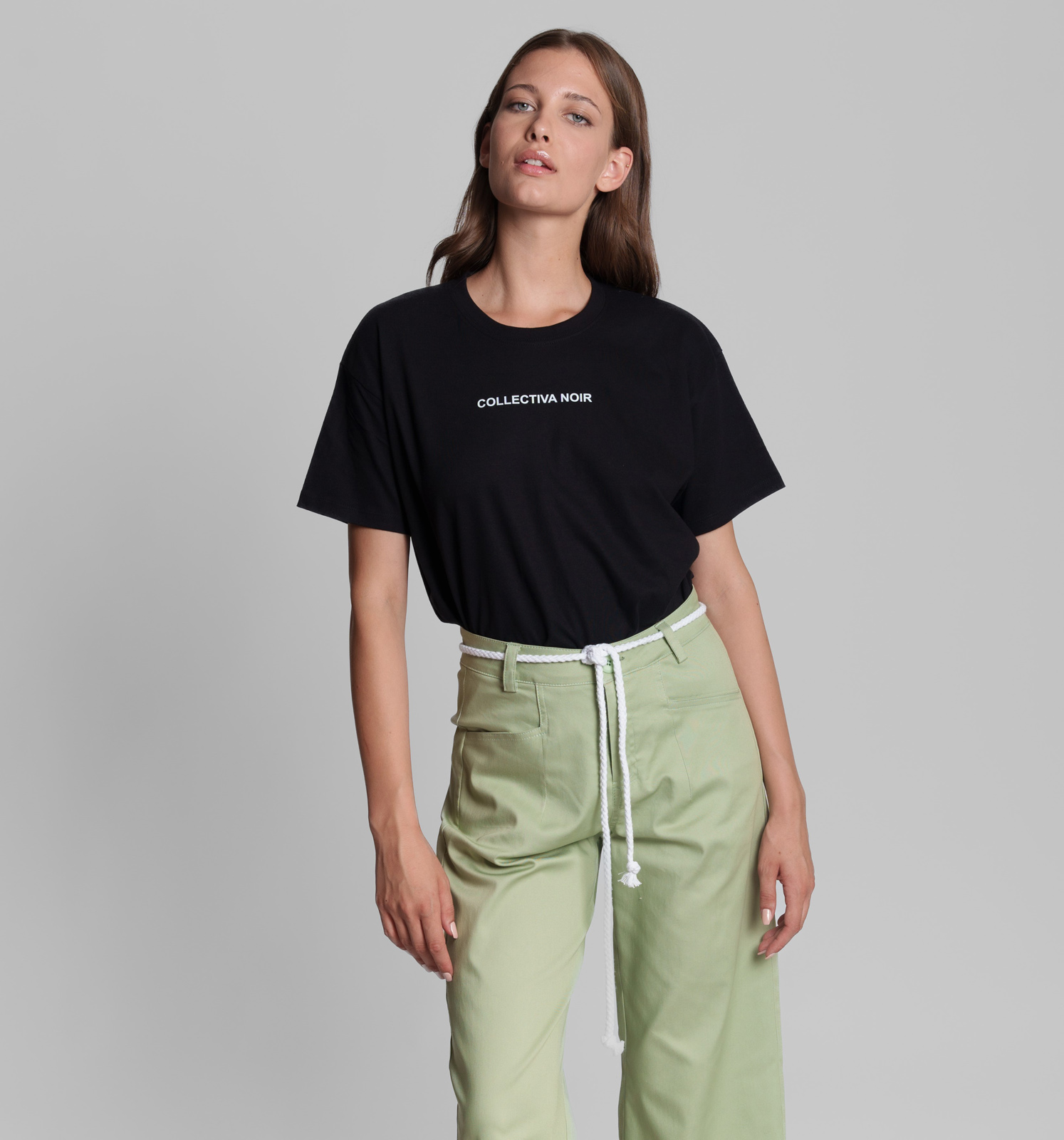  Collectiva Noir - I AM MINI TEE - BLACK 2025