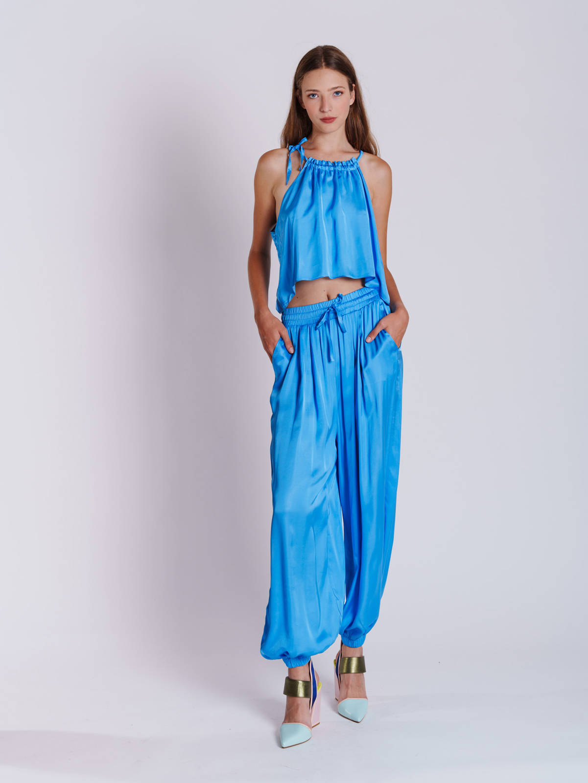  Collectiva Noir - ALIA TOP - AZURE 2025