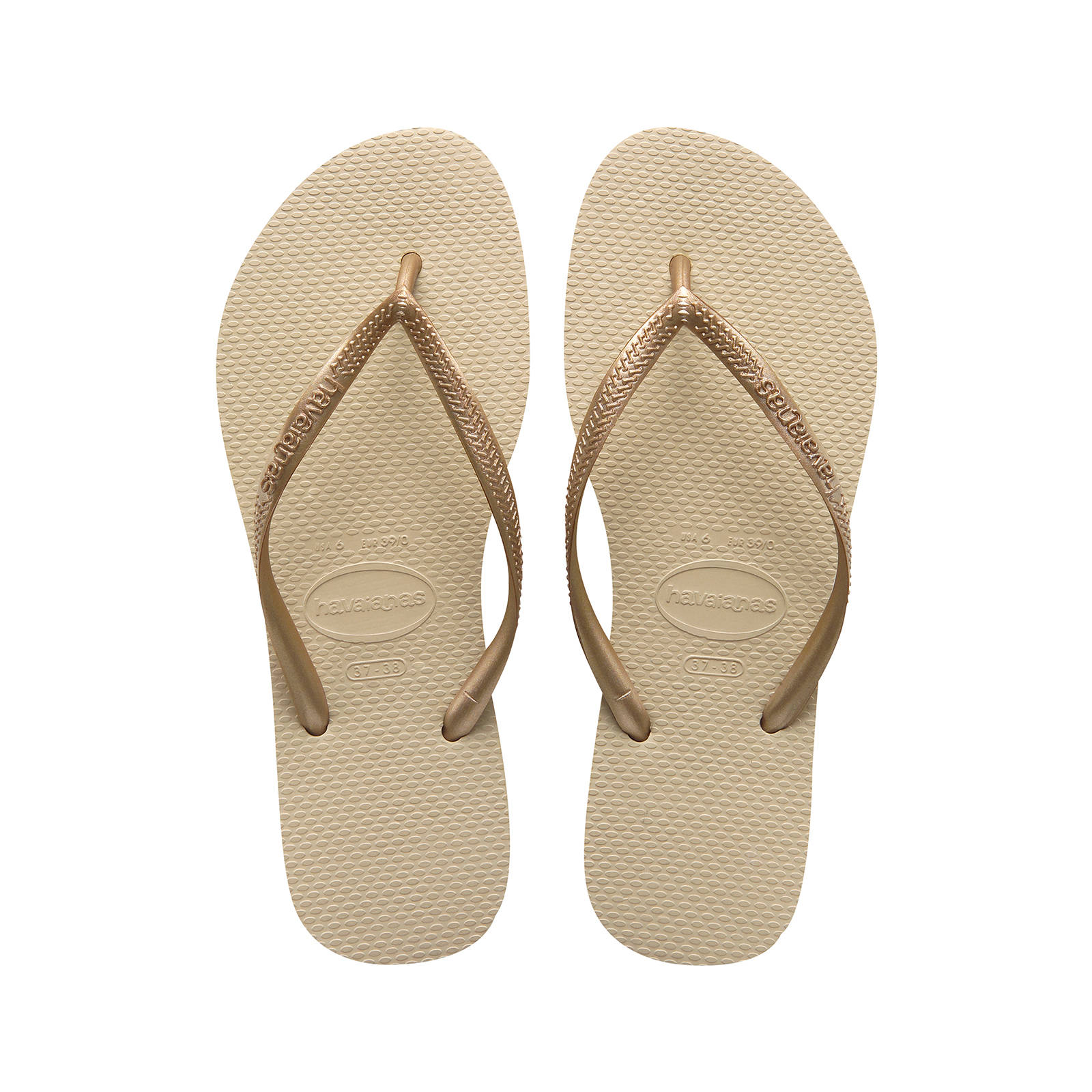  Havaianas - SLIM - SAND GREY/LIGHT GOLDEN 2025