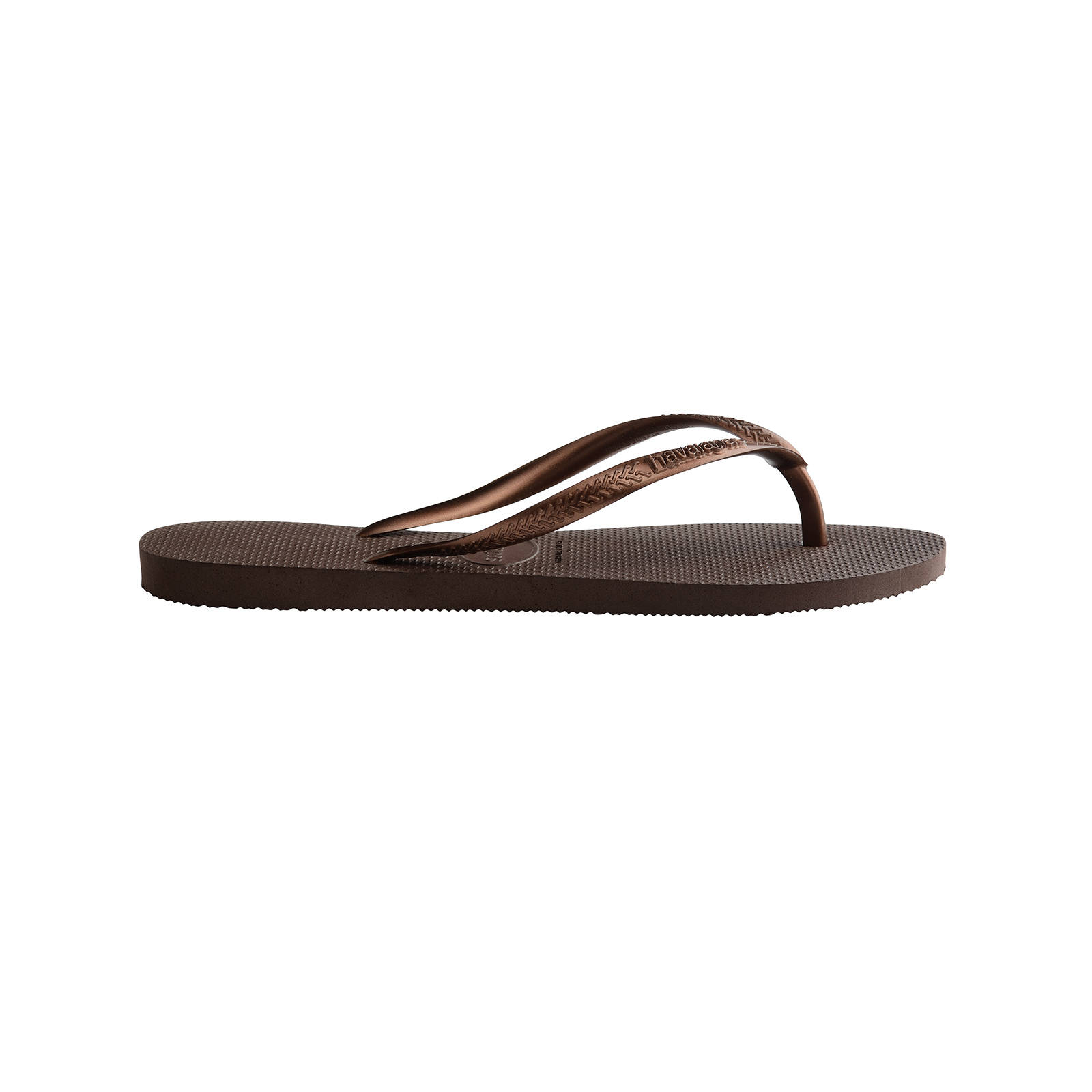 Havaianas - SLIM - DARK BROWN/METAL ACOUSED φωτογραφία