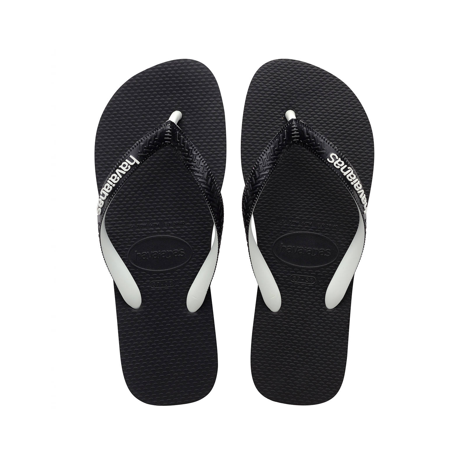 Havaianas - TOP MIX - BLACK/BLACK Γυναικεία > Παπούτσια > Σαγιονάρες > Σαγιονάρα