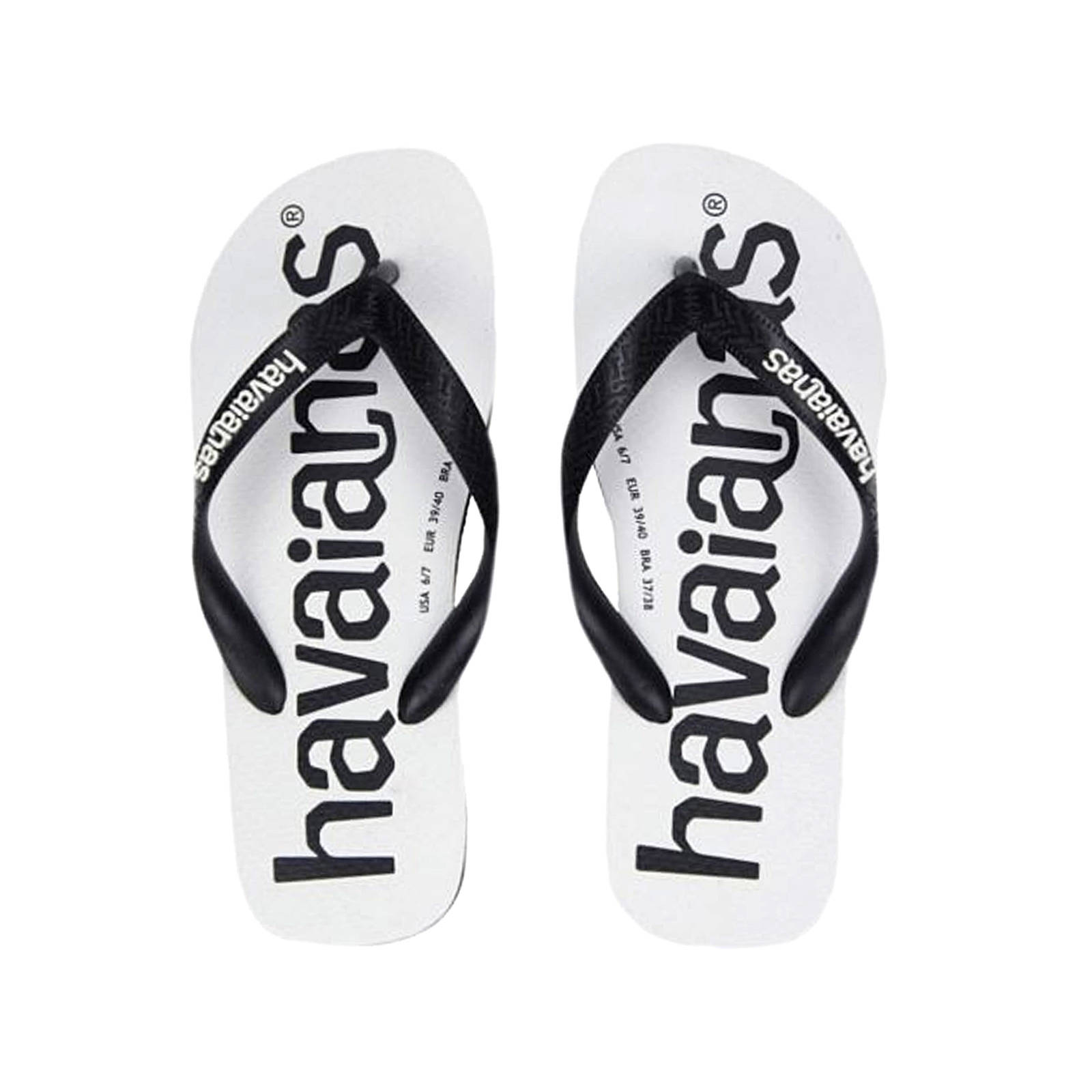 Havaianas - TOP LOGOMANIA - BLACK/BLACK Ανδρικά > Παπούτσια > Σαγιονάρες > Σαγιονάρα