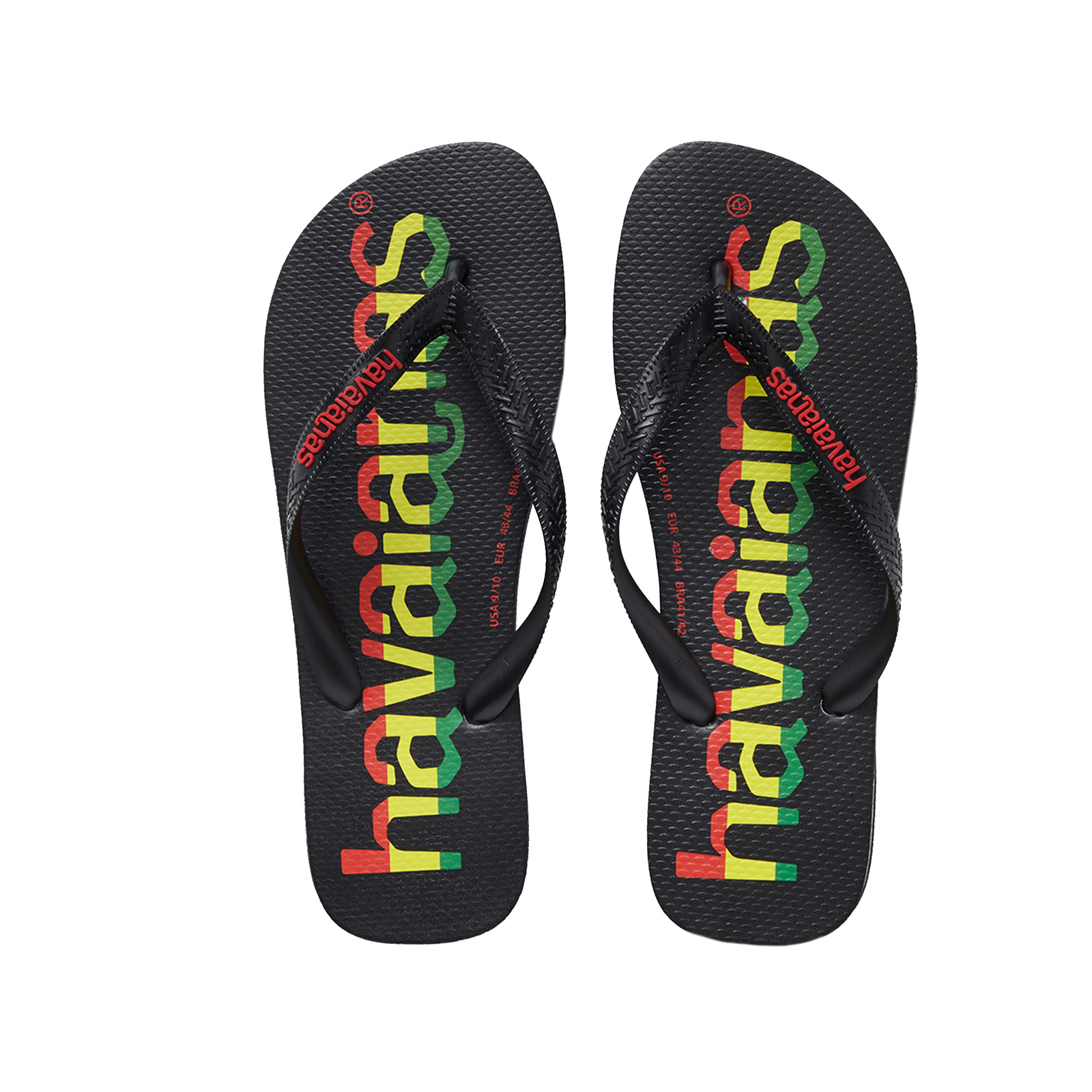 Havaianas - TOP LOGOMANIA - BLACK/BLACK/RUBY RED Ανδρικά > Παπούτσια > Σαγιονάρες > Σαγιονάρα