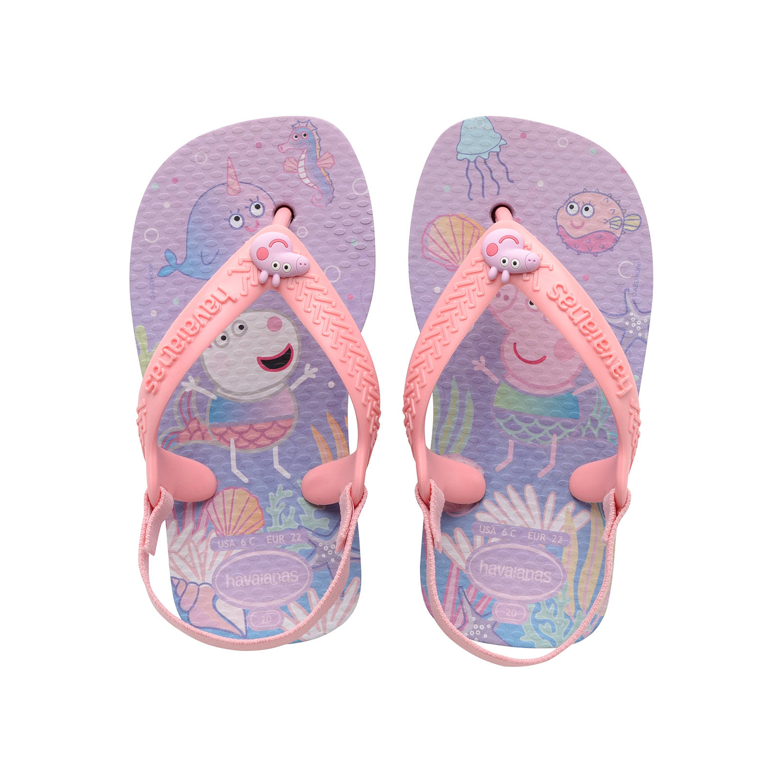 Havaianas - HAV. BABY PEPPA PIG - QUIET LILAC Παιδικά > Παπούτσια > Σαγιονάρες > Σαγιονάρα