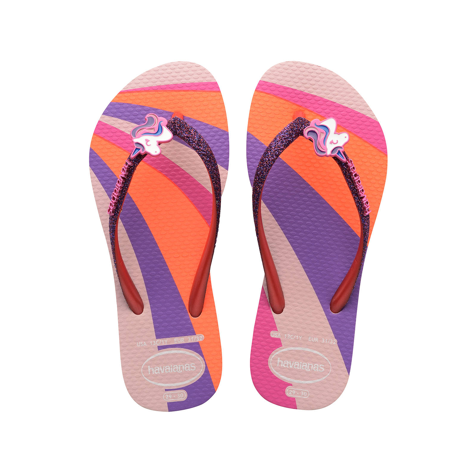 Havaianas - HAVAIANAS KIDS SLIM GLITTER II - CANDY PINK Παιδικά > Παπούτσια > Σαγιονάρες > Σαγιονάρα