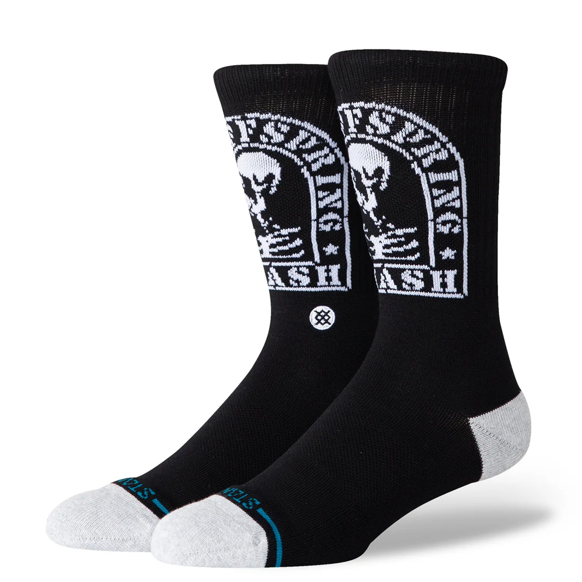 Stance Stance - SMASHED CREW - BLACK