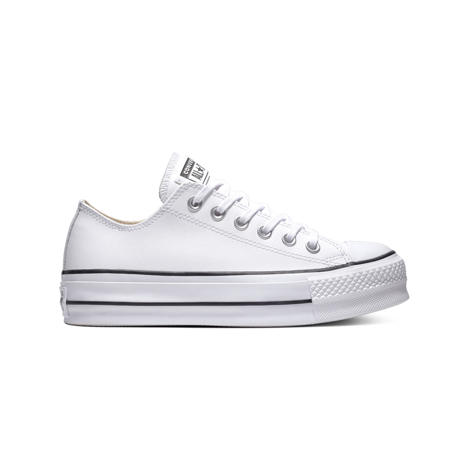 Converse - CHUCK TAYLOR ALL STAR LIFT CLEAN - 102-WHITE/BLACK/WHITE Γυναικεία > Παπούτσια > Sneaker > Παπούτσι Low Cut