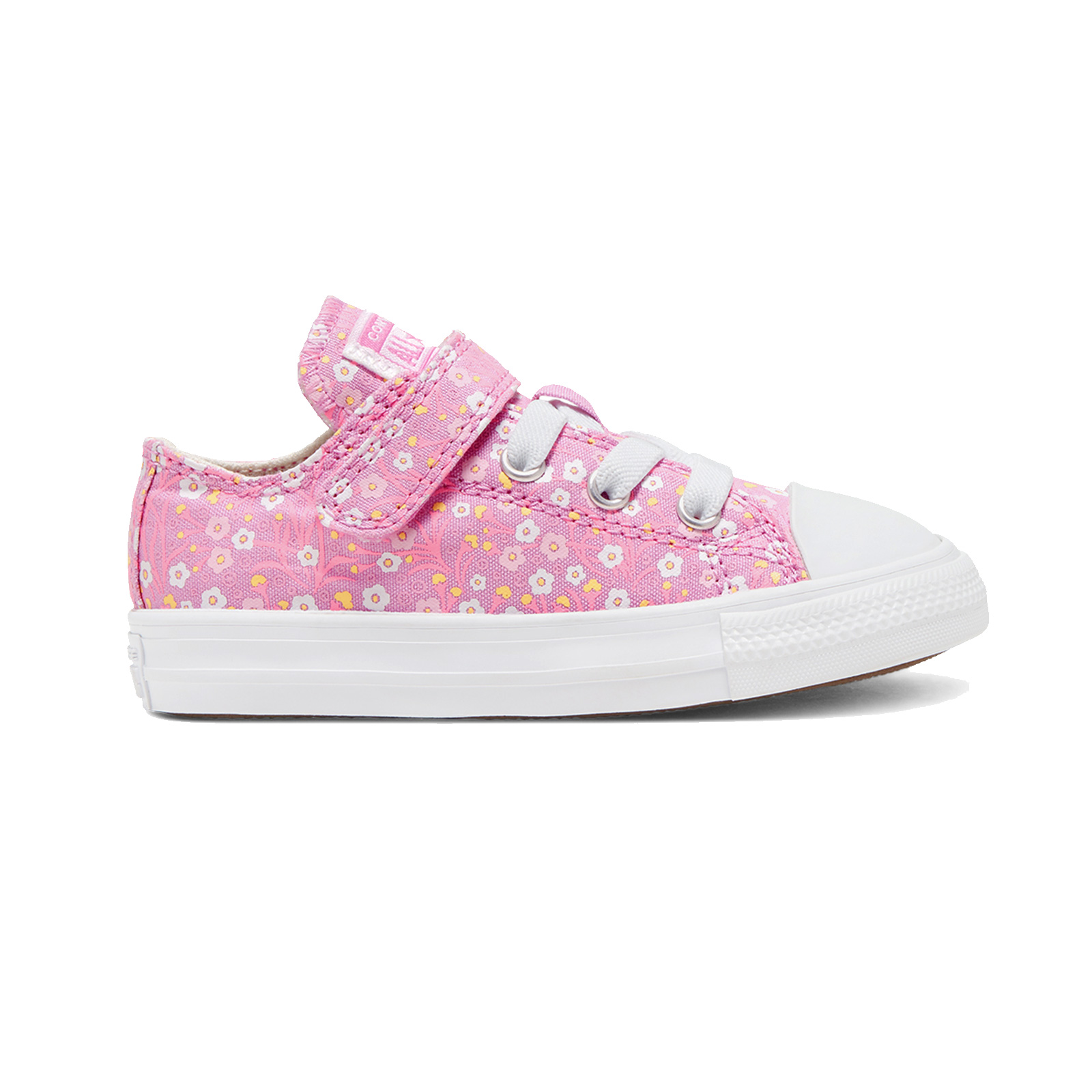 Converse - CHUCK TAYLOR ALL STAR 1V FLORAL - 640-PEONY PINK/TOPAZ GOLD/WHITE Παιδικά > Παπούτσια > Sneaker > Παπούτσι Mid Cut