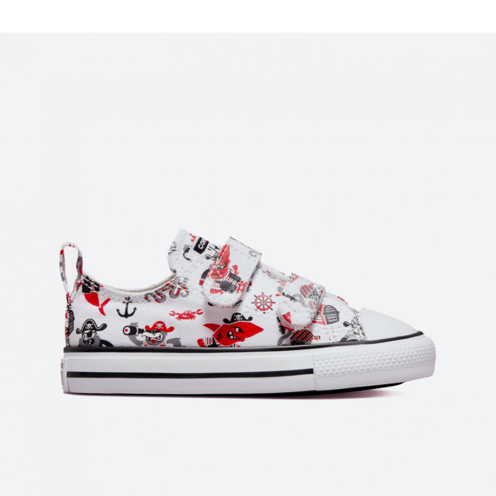 Converse – CHUCK TAYLOR ALL STAR 2V PIRATES – 102-WHITE/UNIVERSITY RED/BLACK