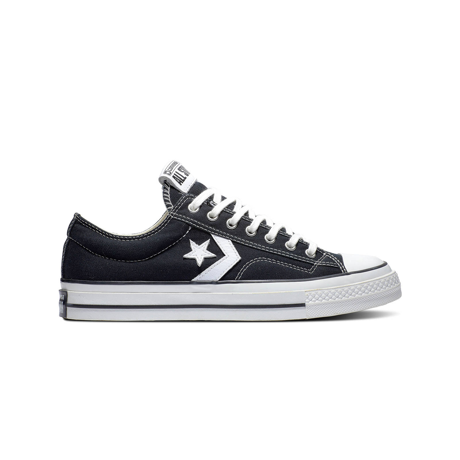 Converse – STAR PLAYER 76 PREMIUM CANVAS – 001-BLACK/VINTAGE WHITE/BLACK
