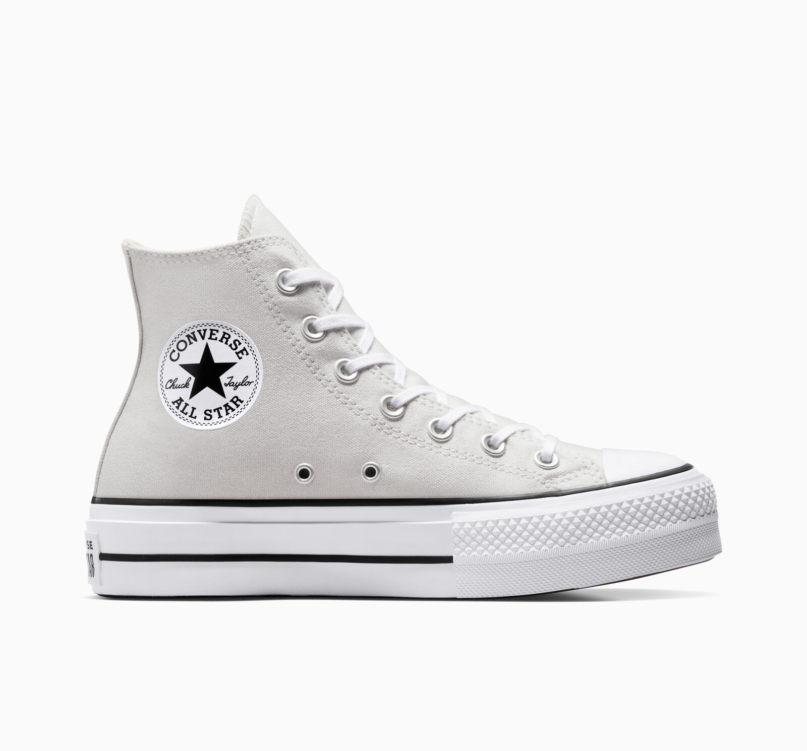  Converse - CHUCK TAYLOR ALL STAR LIFT PLATFORM - 095-BARELY GREY/WHITE/BLACK 2025