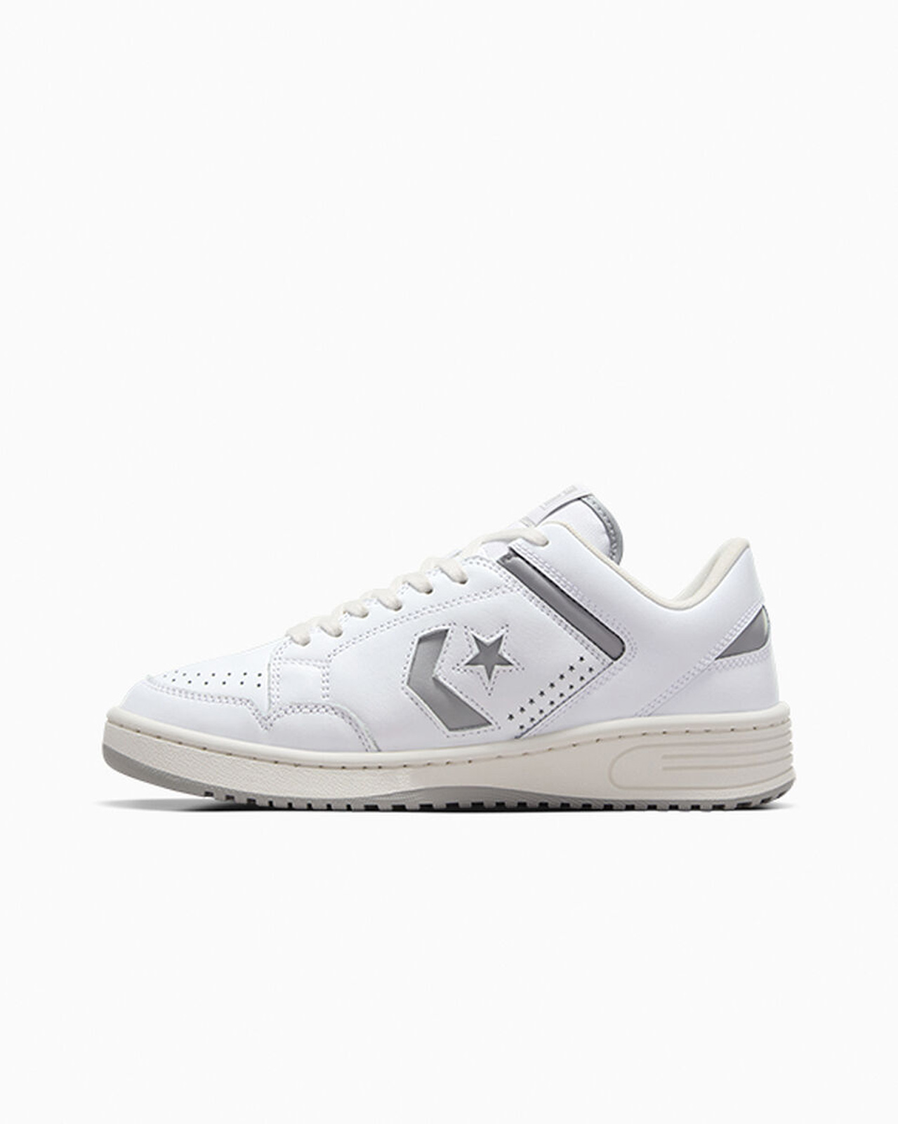 Converse - Converse Weapon Leather - 102-WHITE/GREY AREA/VINTAGE WHITE φωτογραφία