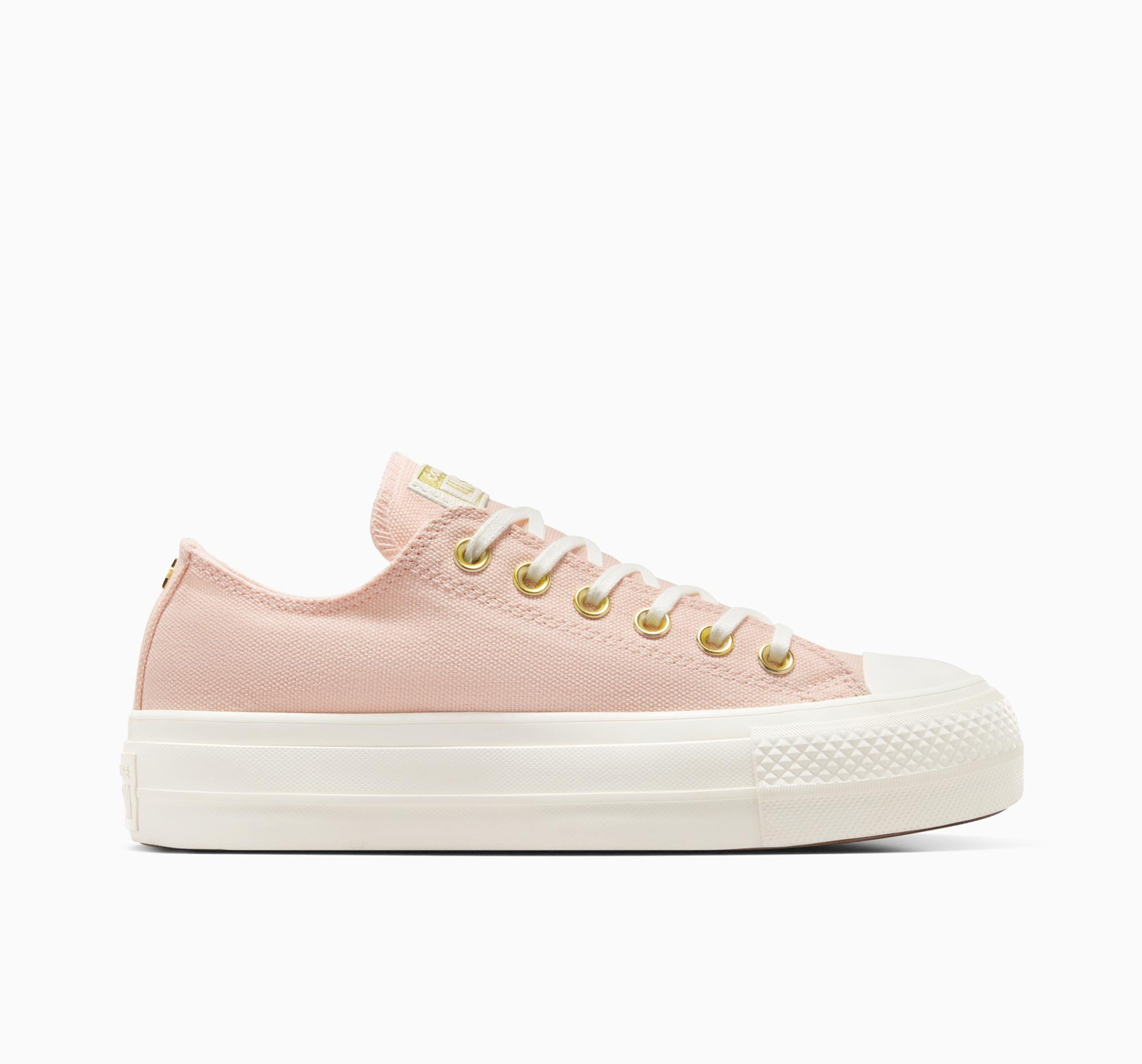 Converse Converse - Chuck Taylor All Star Lift Platform Gold - 691-PALE PETAL/EGRET/GOLD