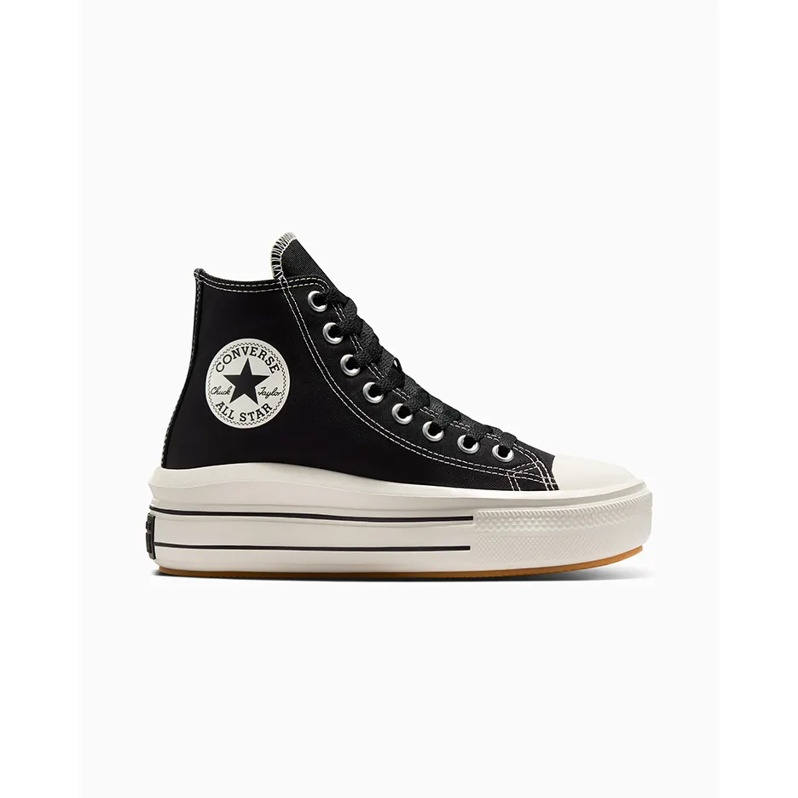  Converse - Chuck Taylor All Star Move Platform Retro Sport - 001-BLACK/EGRET/BLACK 2025