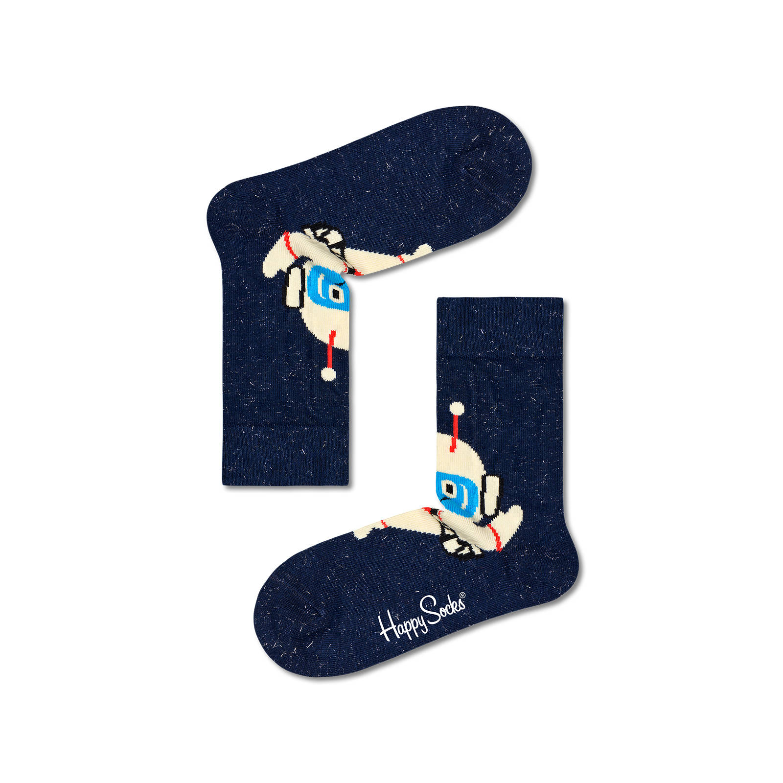 Happy socks - KIDS ASTRONAUT SOCK - MULTI 603251