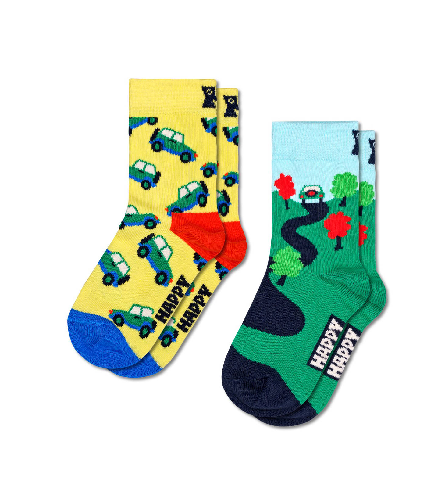 Happy socks Happy socks - KIDS 2-PACK INTO THE WILD SOCKS - MULTI