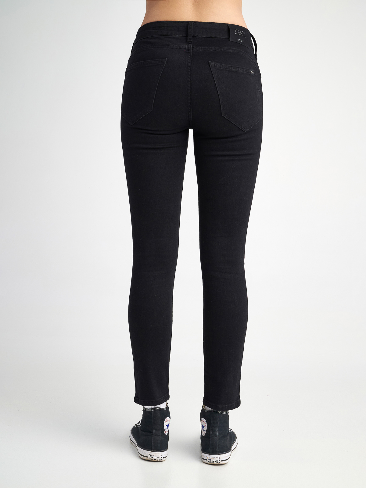 Staff - SANDRA PUSH UP WOMAN PANT 99%CO 1%EA - TYPOS φωτογραφία