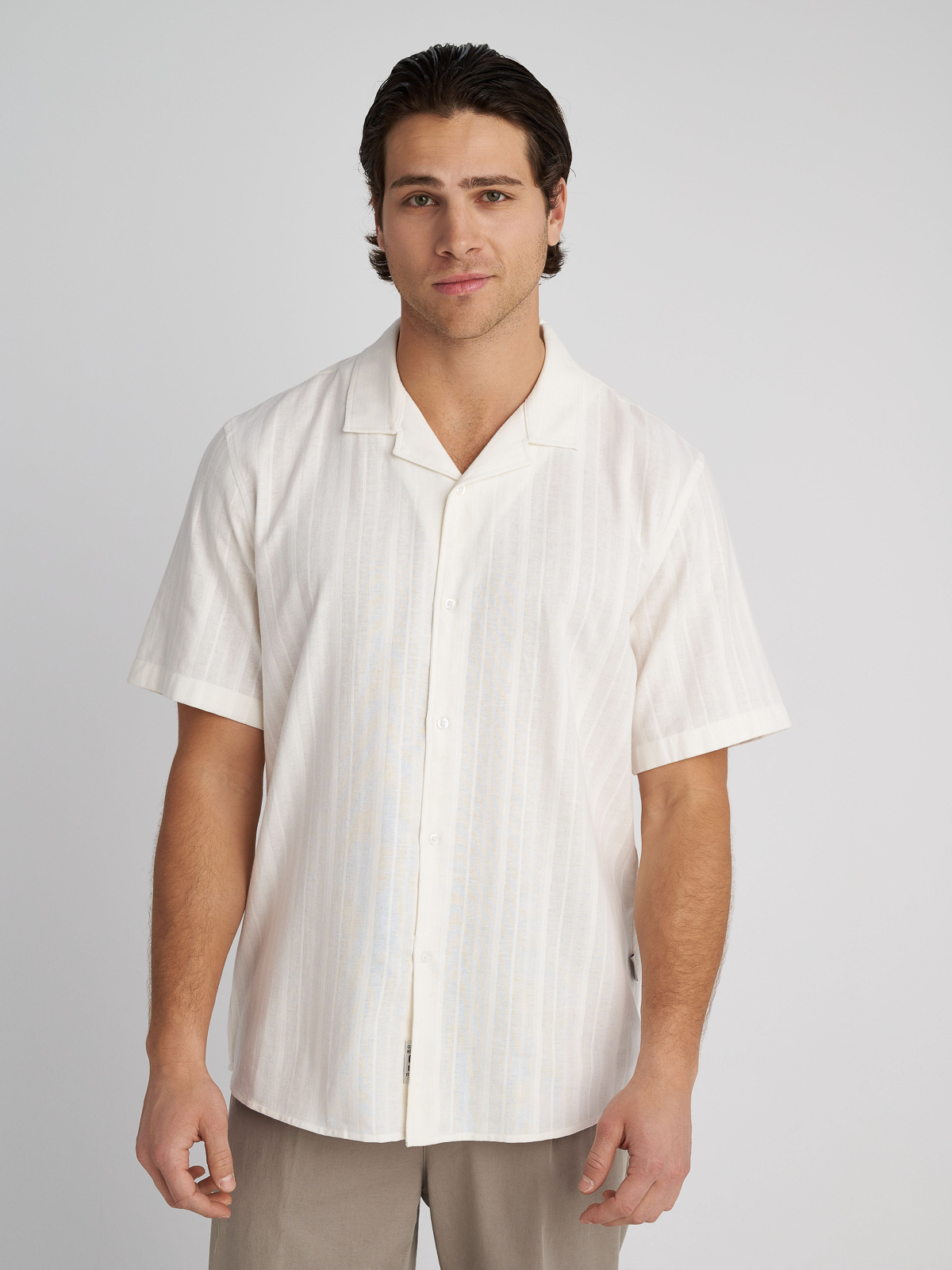 Staff Staff - MAN SHIRT HULK SHORT SLEEVE - OFF WHITE