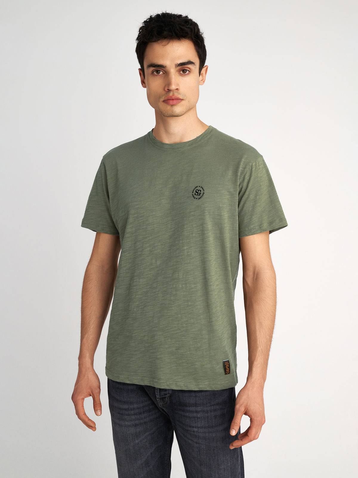 Staff Staff - MAN T-SHIRT ODEL - SAGE GREEN