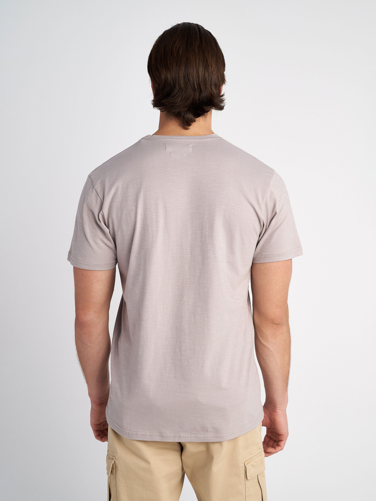 Staff - MAN T-SHIRT GLEN - SMOKE φωτογραφία