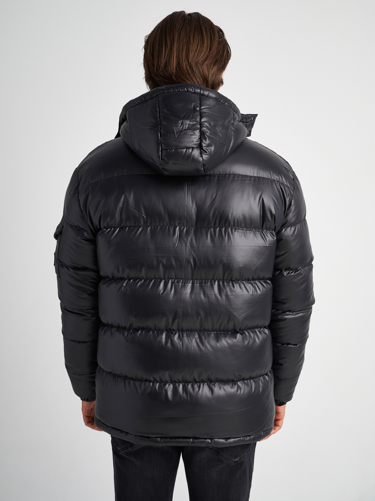 Staff - WESTON MAN PUFFER JACKET - BLACK φωτογραφία