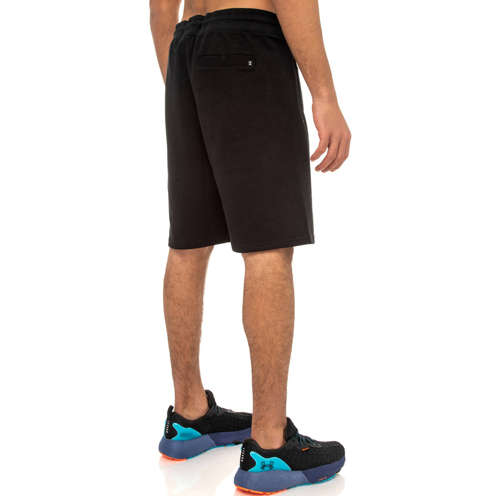 Benation - ESSENTIALS TERRY SHORTS WITH ZIP POCKETS - BLACK φωτογραφία