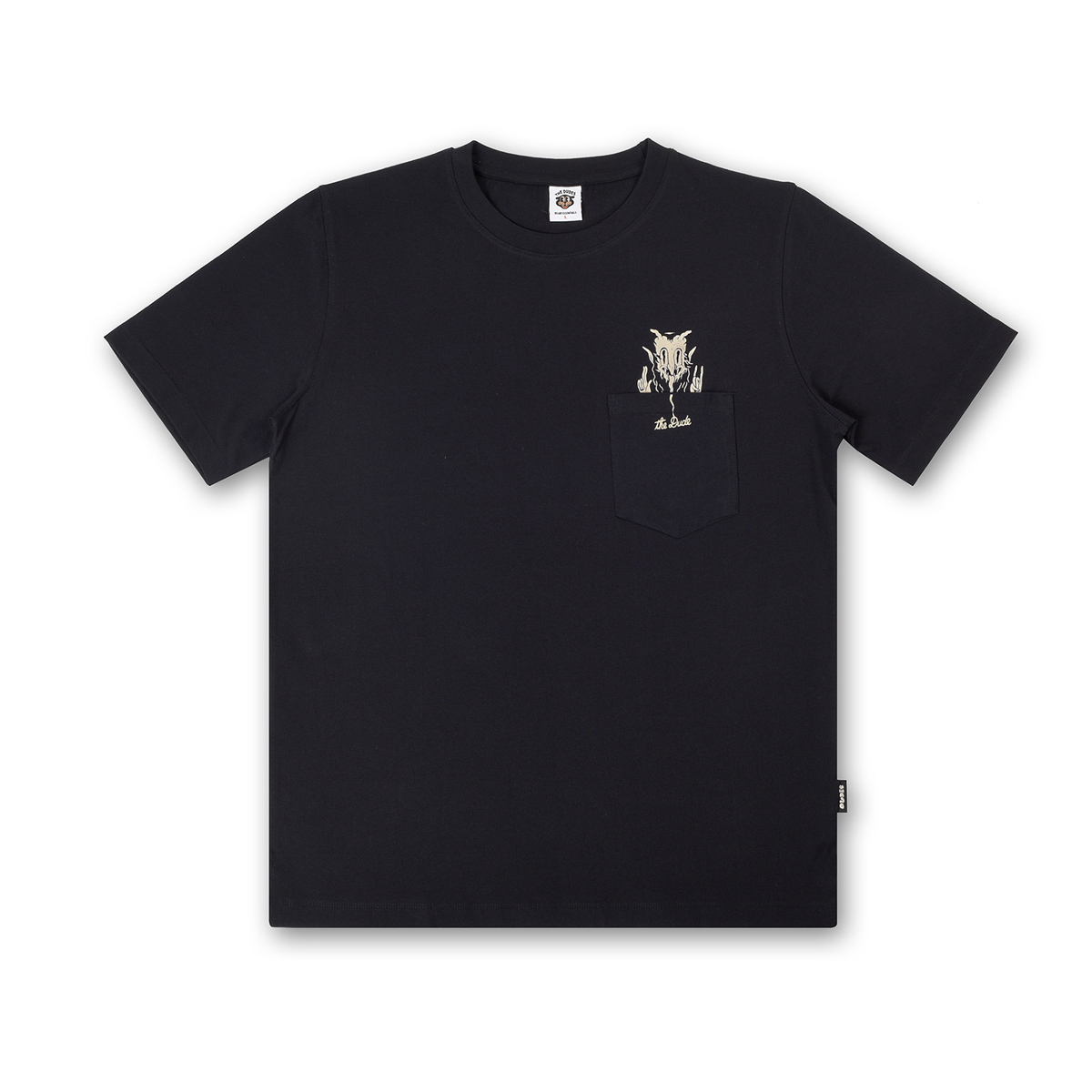 The Dudes The Dudes - THE DUDES HELLES IN HELL POCKET T-SHIRT BLACK - BLACK