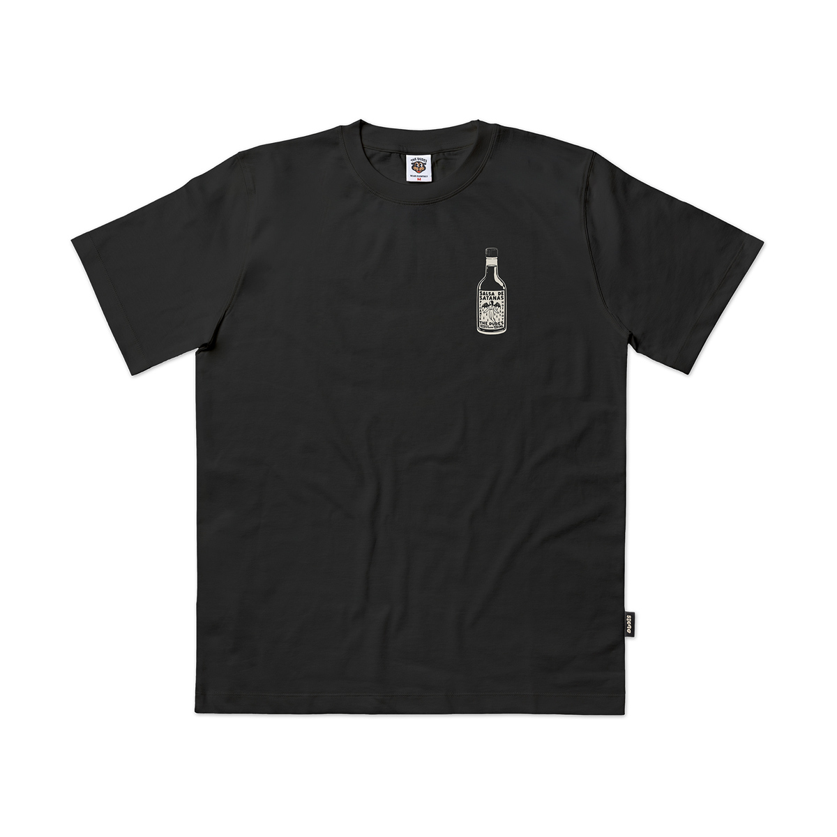 The Dudes The Dudes - THE DUDES SALSA CLASSIC T-SHIRT BLACK - BLACK