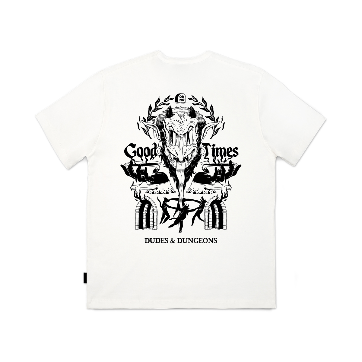 The Dudes - THE DUDES GOOD TIMES SEASONAL T-SHIRT WHITE - WHITE φωτογραφία