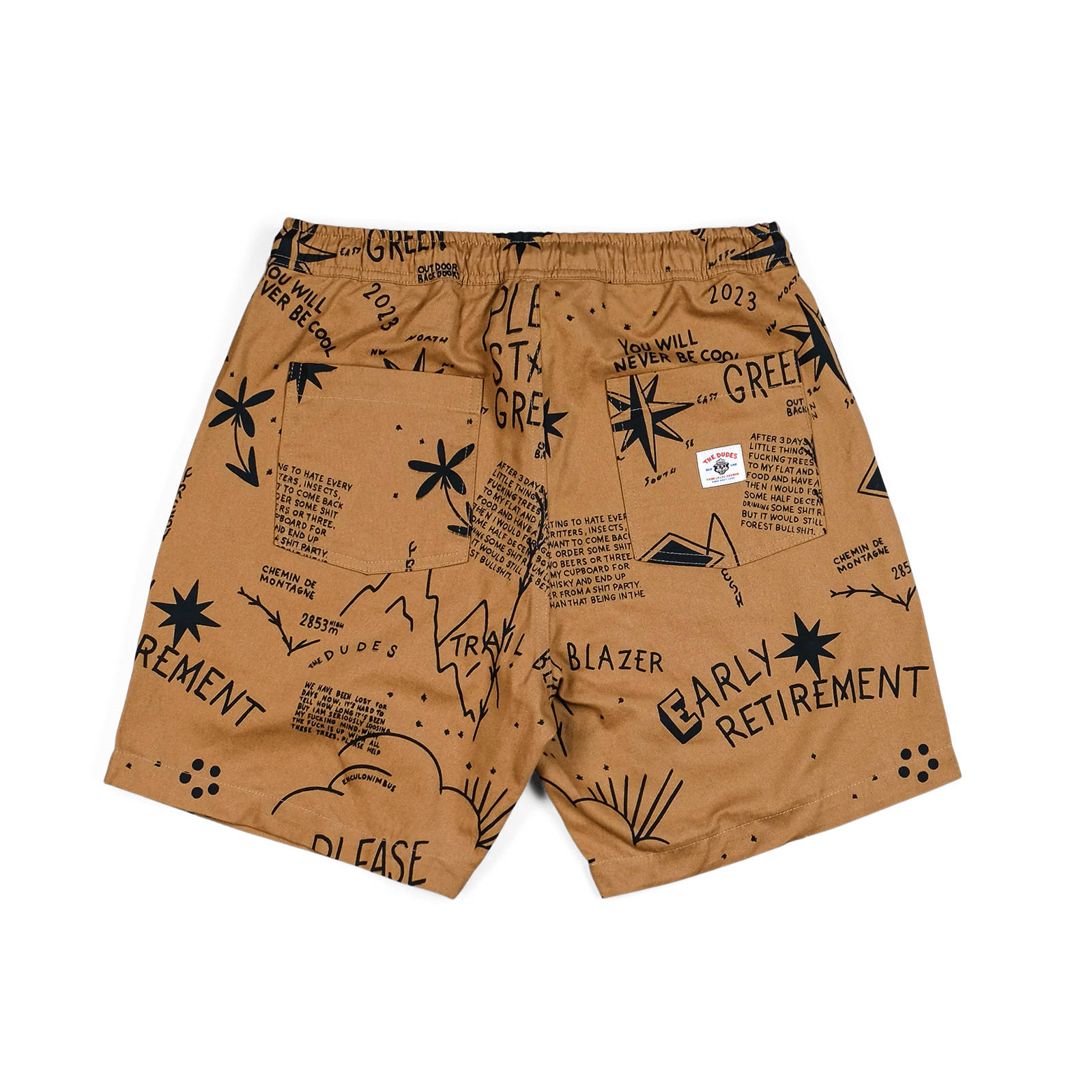 The Dudes - THE DUDES TRAIL BLAZER SHORTS TAN - TAN φωτογραφία