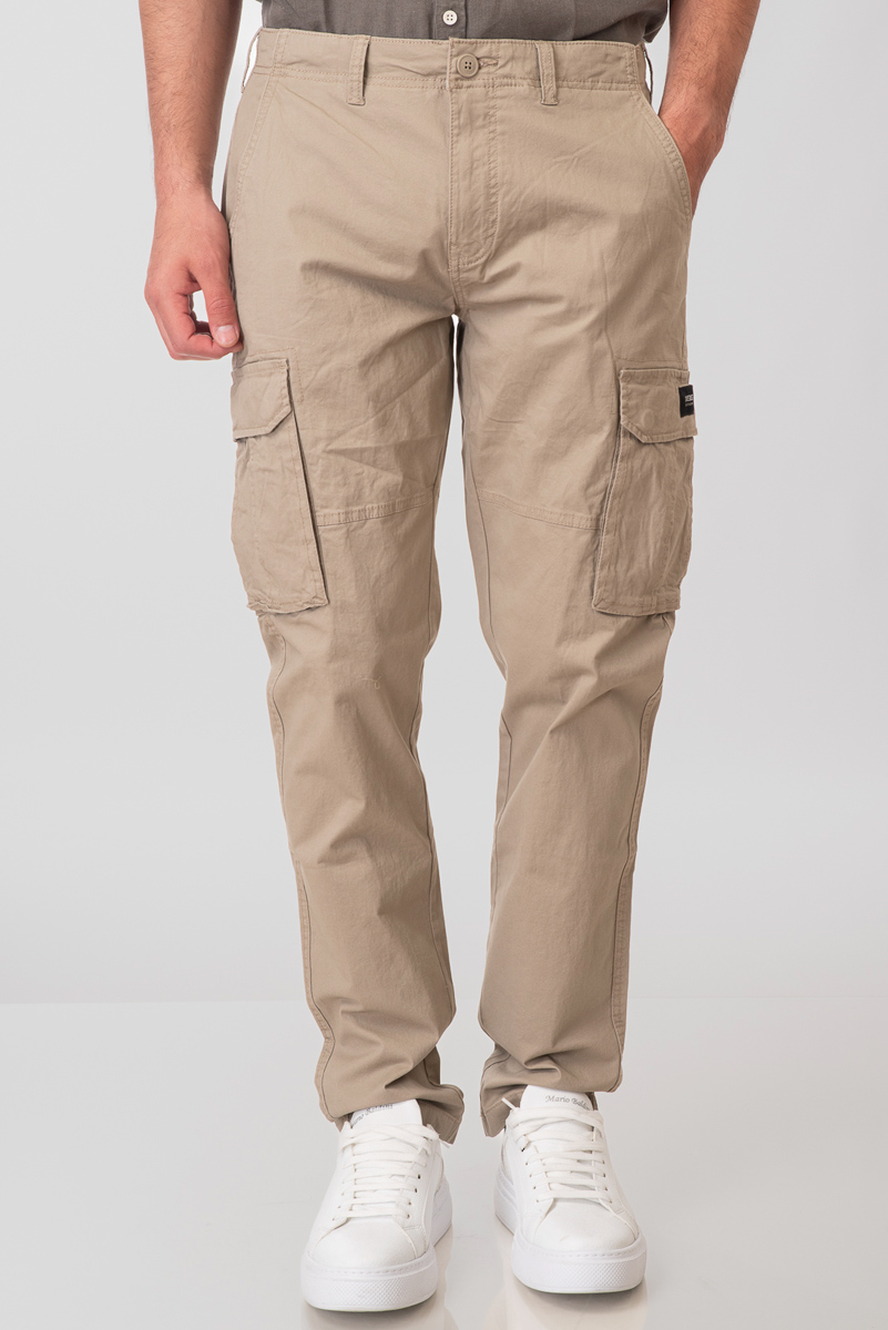 Rebase - CHINOS CARGO PANTS - FOG φωτογραφία