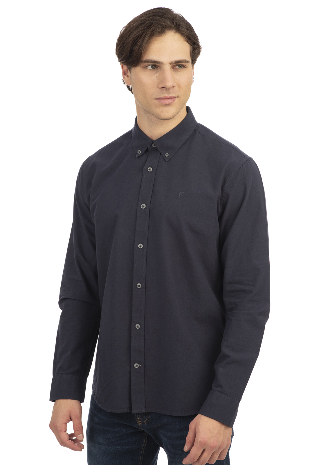 Rebase Rebase - SHIRTS 100% COTTON - MIDNIGHT BLUE