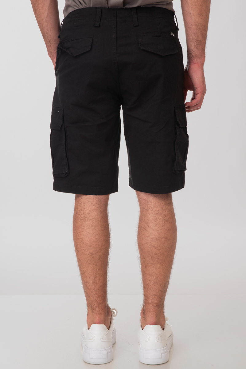 Rebase - CARGO SHORTS - BLACK φωτογραφία