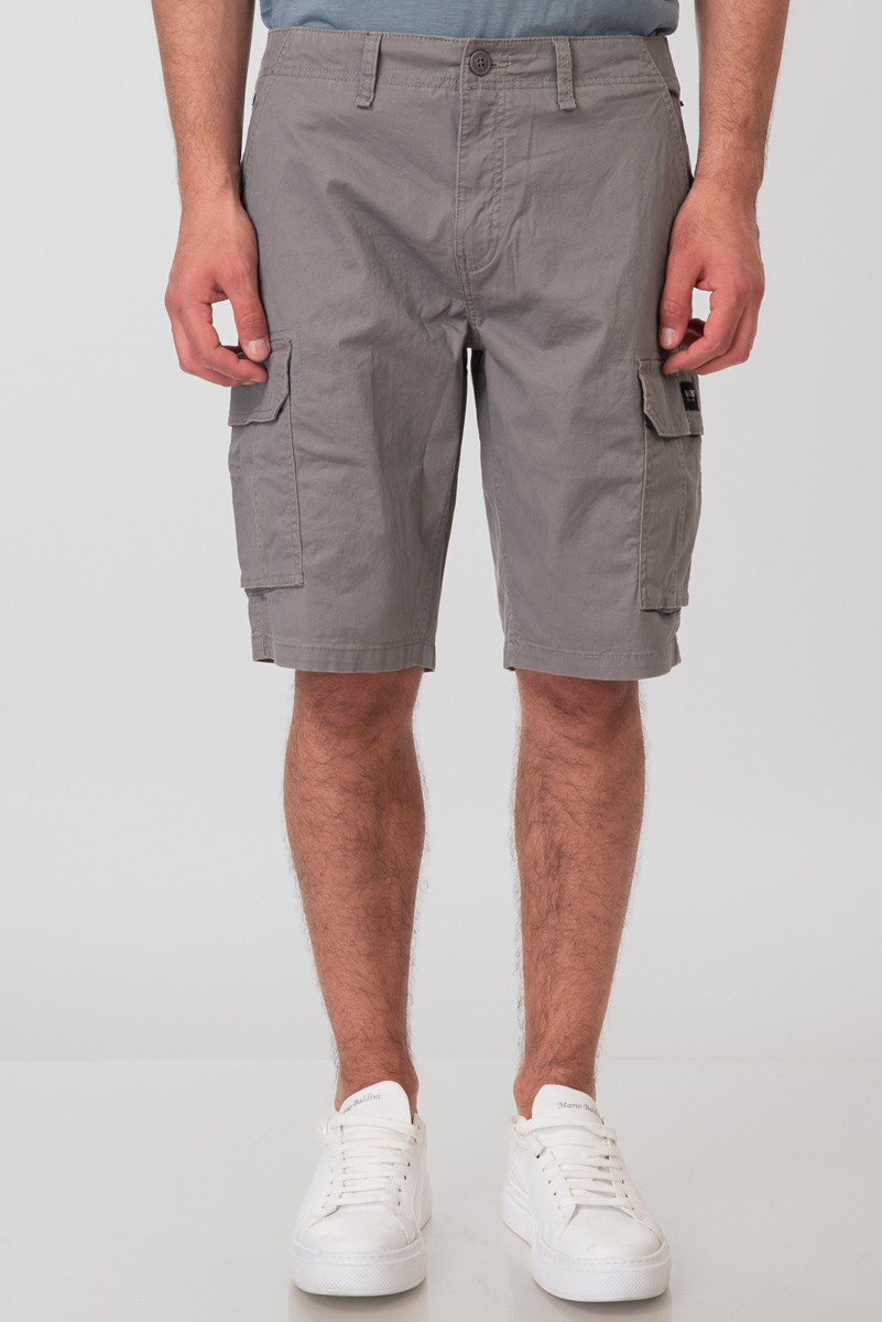Rebase Rebase - CARGO SHORTS - LT CHARCOAL