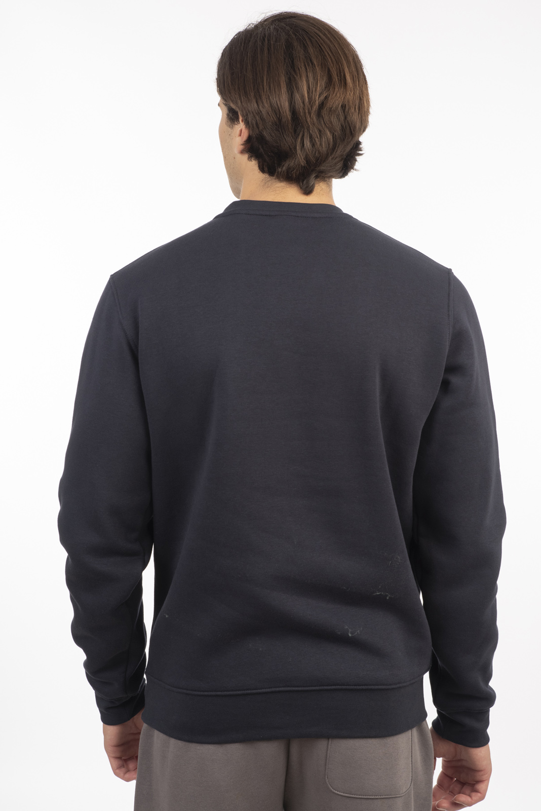 Rebase - CREWNECK TOP (BRUSHED FLEECE) 70% COTTON 30% POLYESTER - NAVY φωτογραφία