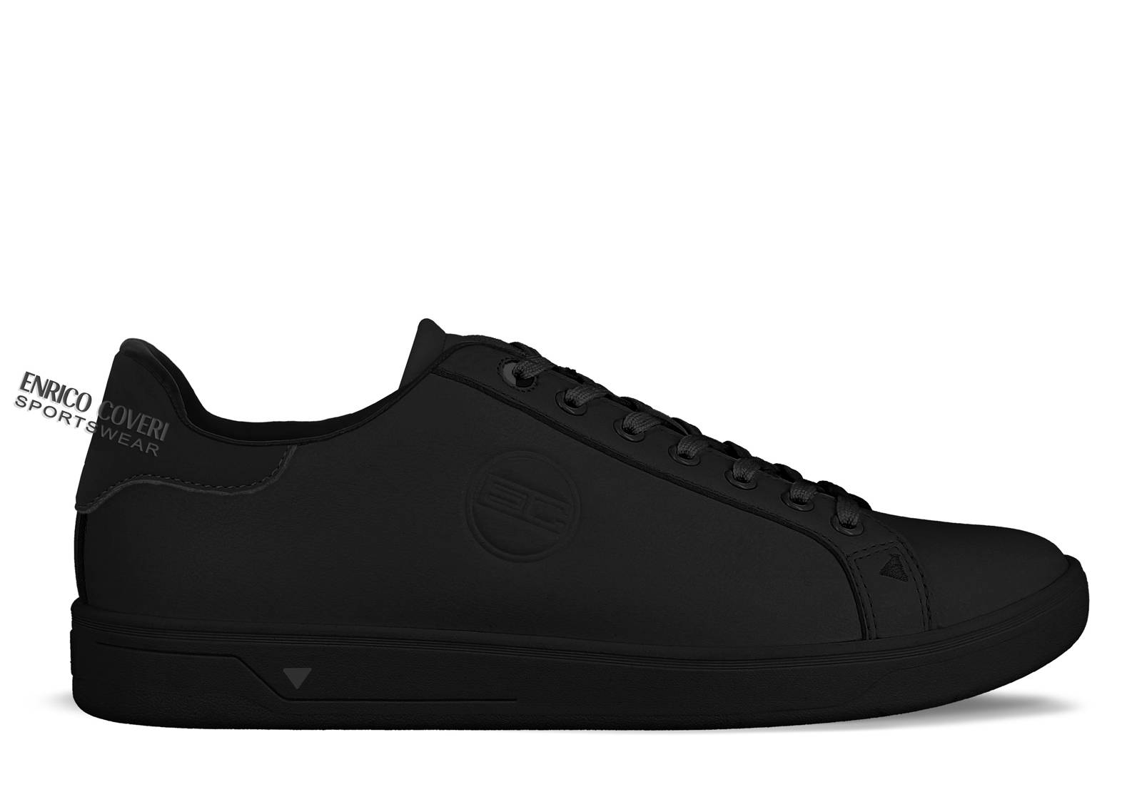 Enrico Coveri – ENRICO COVERI ΑΝΔΡΙΚΟ SNEAKER ΠΑΠΟΥΤΣΙ – TOTAL BLACK