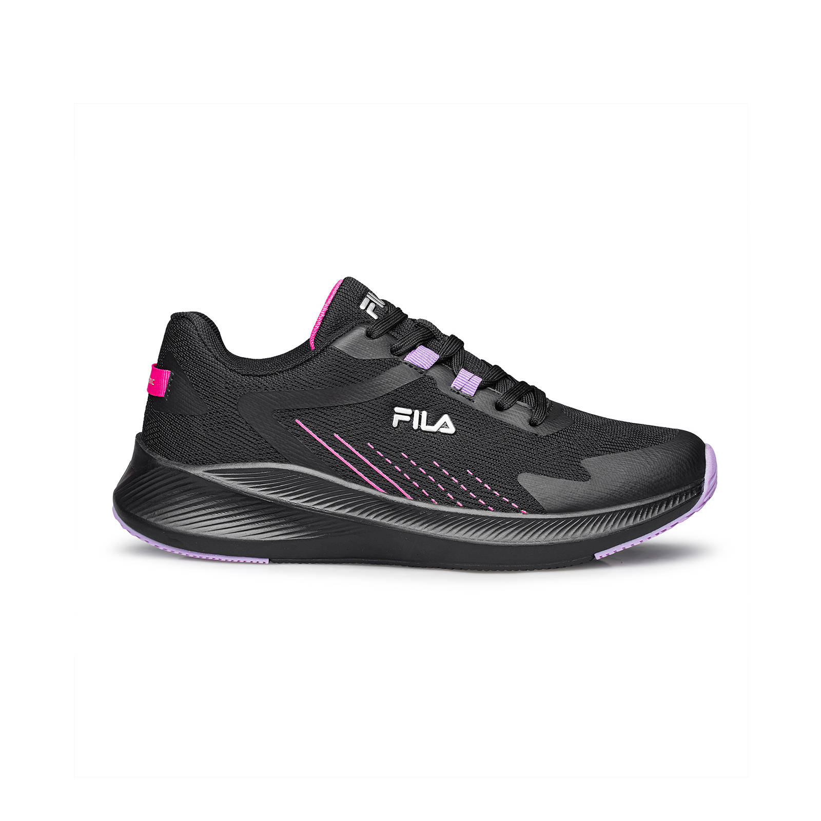 Fila – 1308906 RECHARGE NANOBIONIC 3 FOOTWEAR – BLACK MAUVE HYACINTH