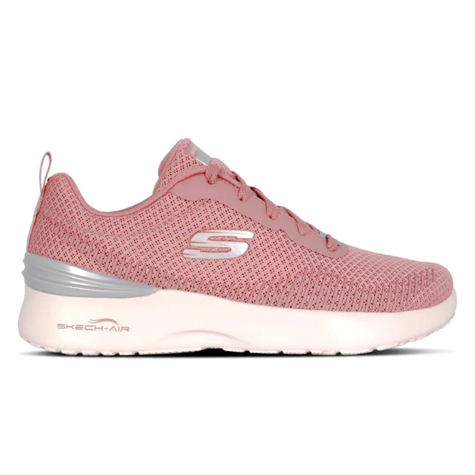 Skechers – 3D PRINT MESH LACE-UP W/ MEMORY FOAM – DARK ROSE