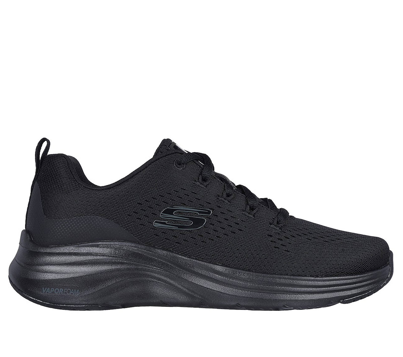 Skechers – ENGINEERED MESH LACE-UP W/ AIR-COOLED MF – ΜΑΥΡΟ